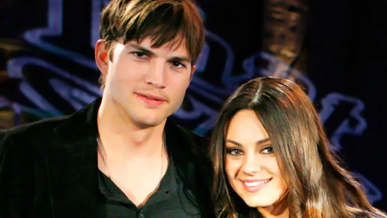 Ashton Kutcher dan Mila Kunis 