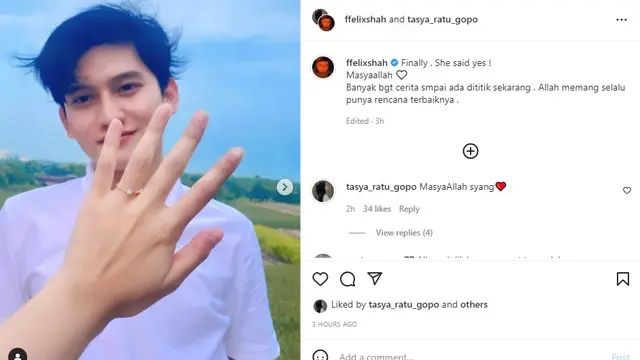 Fikry Felixshah (Foto: Instagram/@ffelixshah)