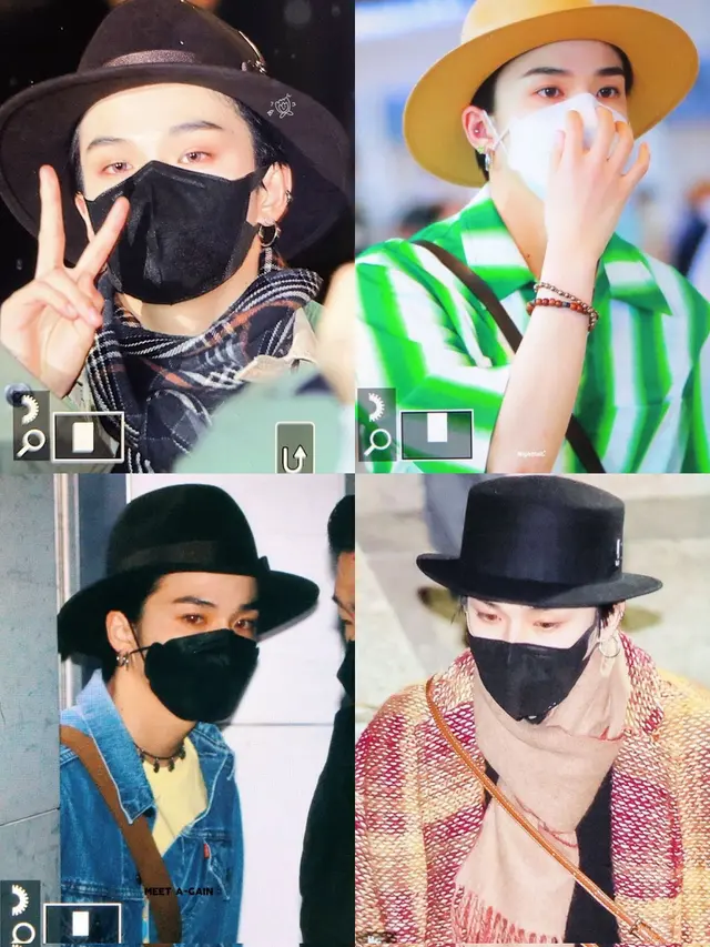 Asahi Treasure dengan Topi Unik Saat di Bandara