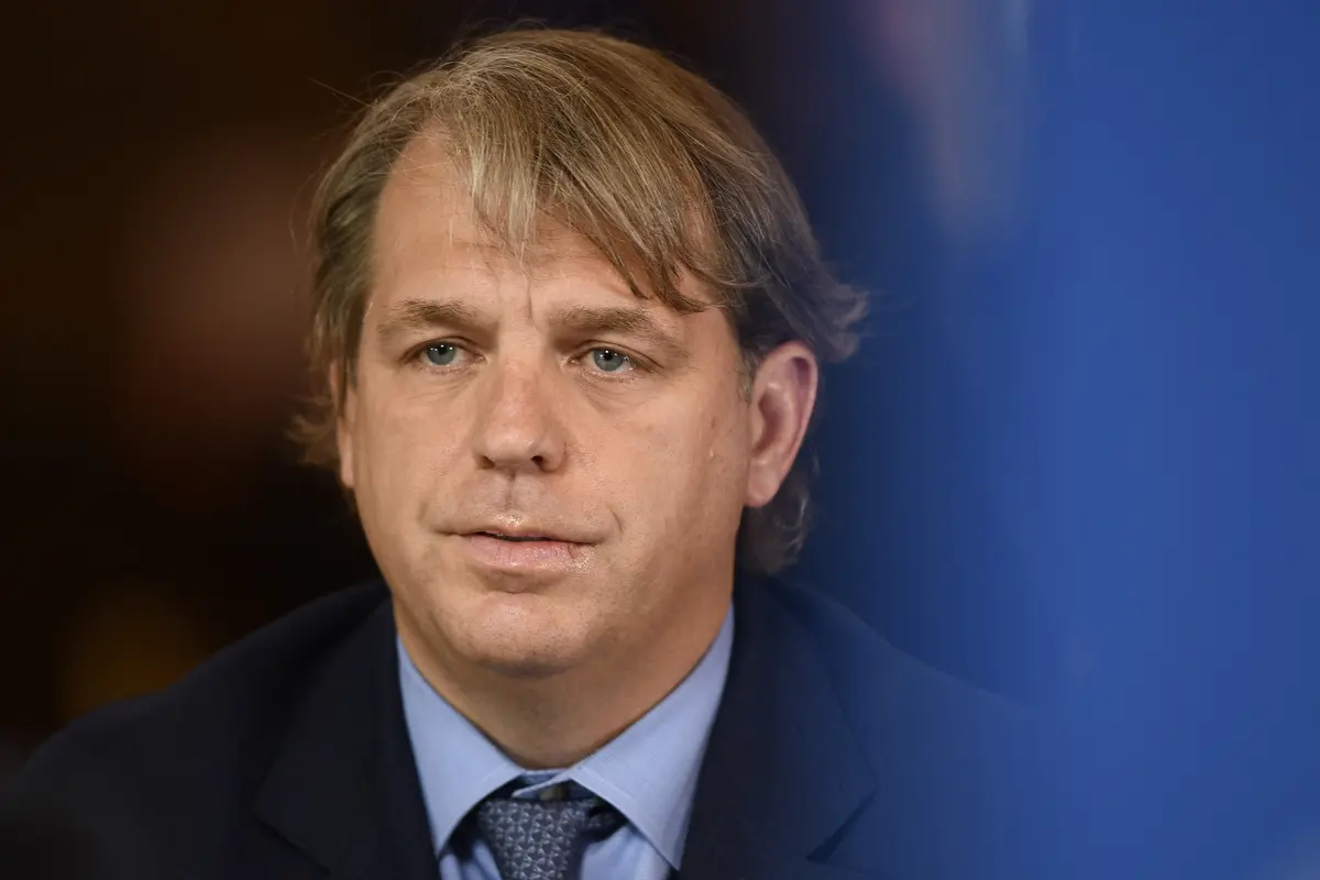 Todd Boehly, co-founder, chairman dan CEO Eldridge, berbicara selama Konferensi Global Milken Institute pada 2 Mei 2022 di Beverly Hills, California, AS. (Patrick T. FALLON/AFP)