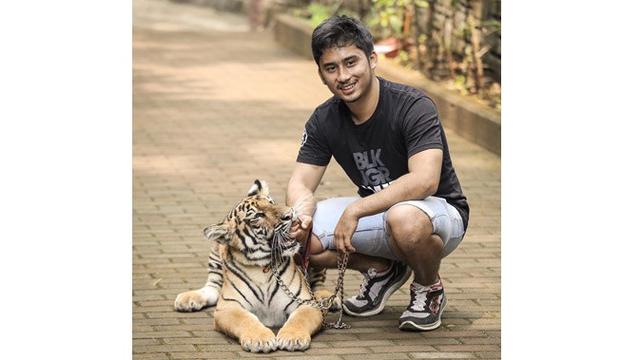 potret alshad ahmad sepupu raffi ahmad  pelihara