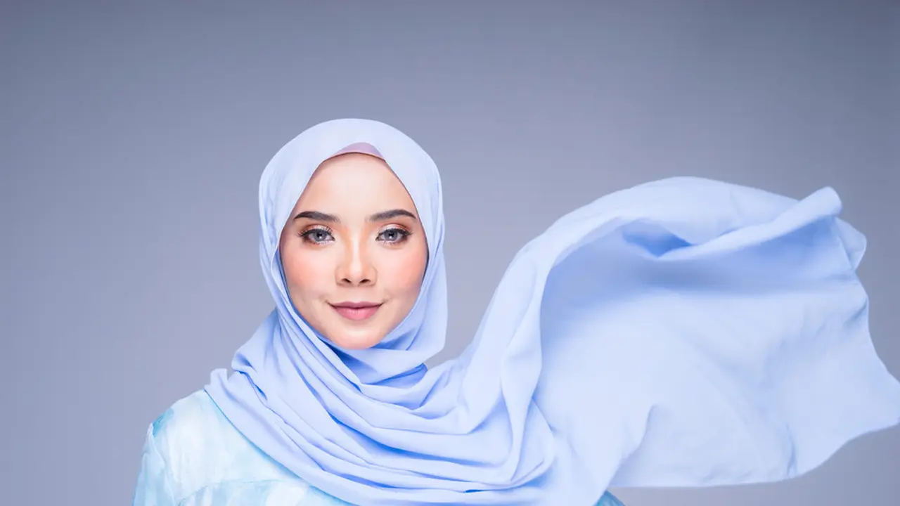 Ilustrasi wanita berhijab