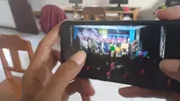 Viral Video Anggota TNI, Polisi dan Kades Joget di Konser Dangdut saat Tuban Zona Merah. (Foto: Liputan6.com/Ahmad Adirin)