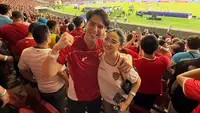 El Rumi dan Syifa Hadju nonton timnas (instagram.com/elelrumi)