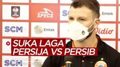 Berita video bek asing Marco Motta mengaku menyukai laga penuh rivalitas seperti Persija Jakarta kontra Persib Bandung yang kini hadir di Final Piala Menpora 2021.