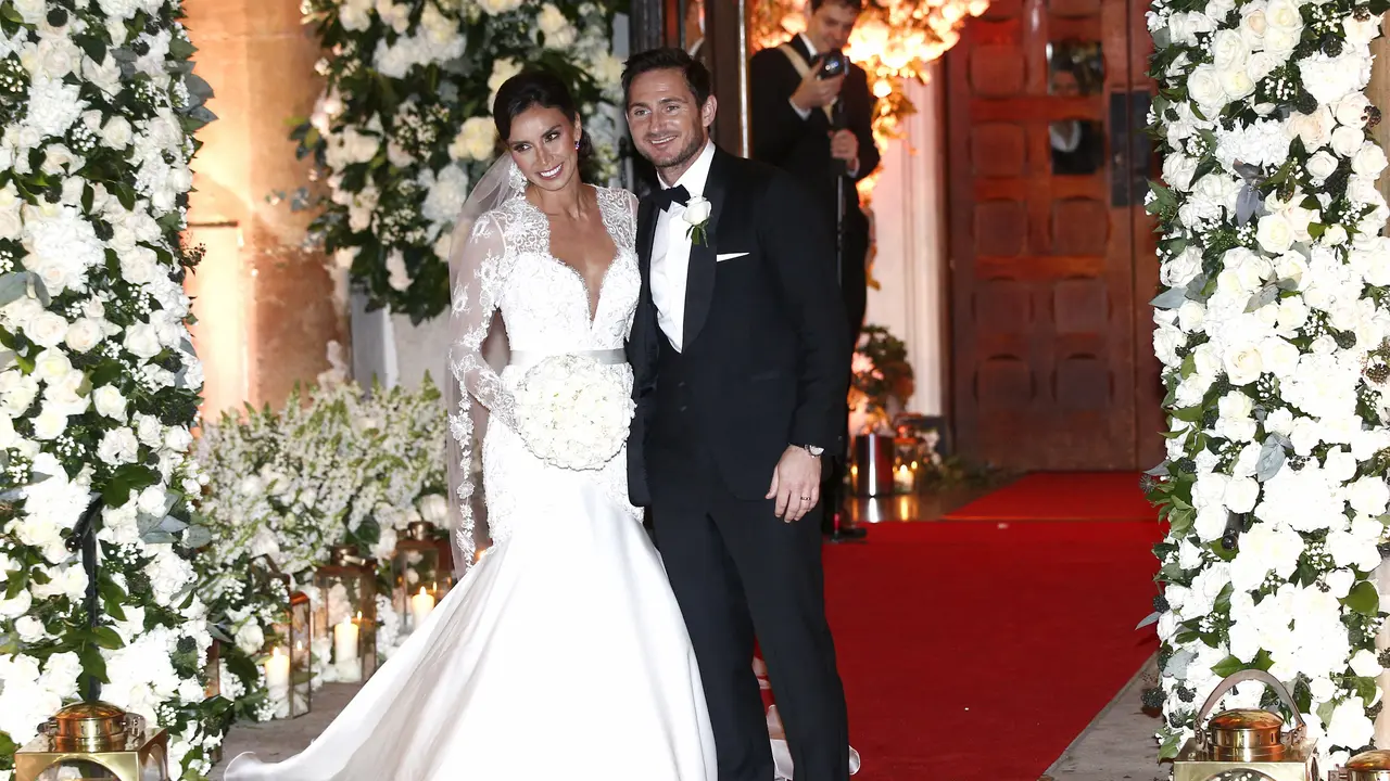 Christine Bleakley and former Chelsea and England soccer player Frank Lampard
