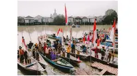 6 Momen Meriahnya Peringatan Hari Sumpah Pemuda di Wisata Sontoh Laut