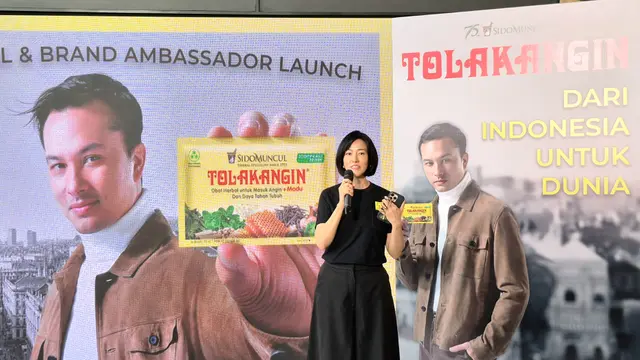 Nicholas Saputra Jadi Wajah Baru Tolak Angin, Sido Muncul Perkuat Riset Herbal Menuju Pasar Dunia