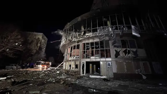 Pertama di 2026, Serangan Drone Rusia Hantam Zaporizhzhia Ukraina