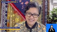 Wakil Ketua MPR RI, Lestari Moerdijat saat membuka diskusi daring bertema Diskursus HAM dalam Pembaruan KUHP yang digelar Forum Diskusi Denpasar 12, Rabu (14/12/2022). (Ist)