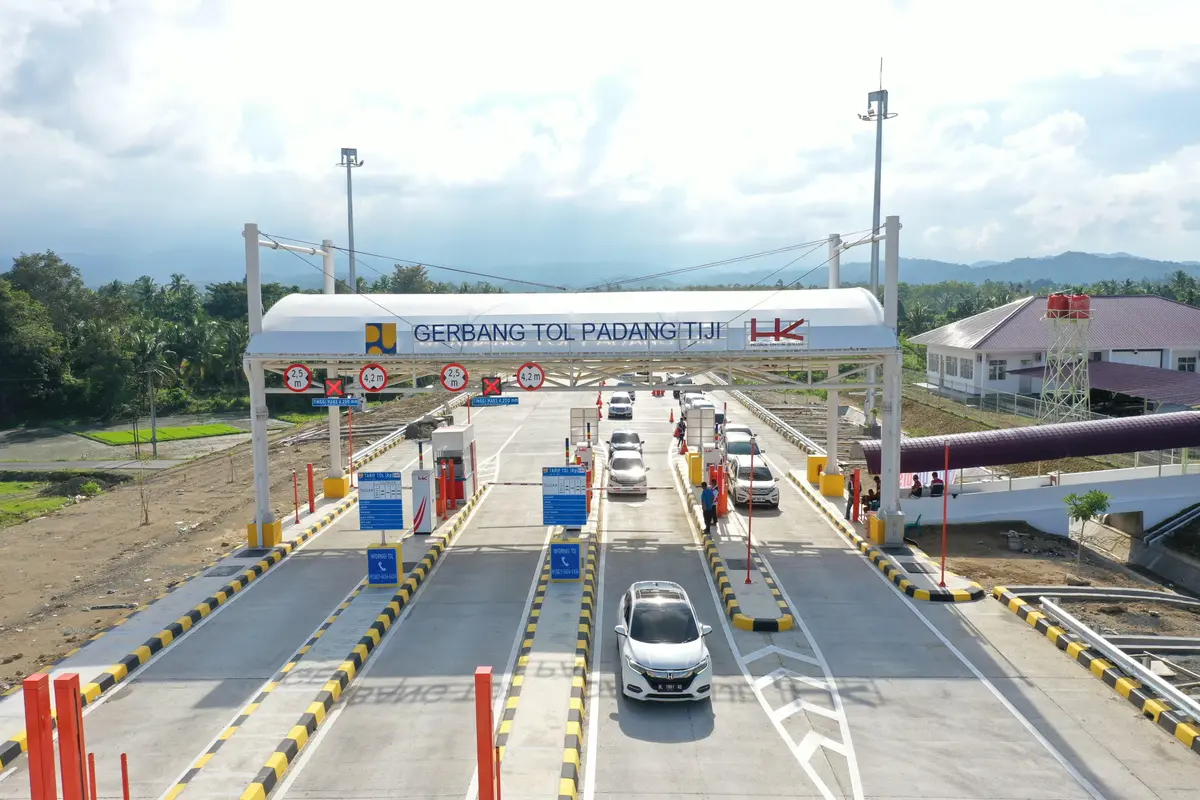 Jalan Tol Sigli-Banda Aceh Seksi 1 (Padang Tiji-Seulimeum). (Foto: Hutama Karya)