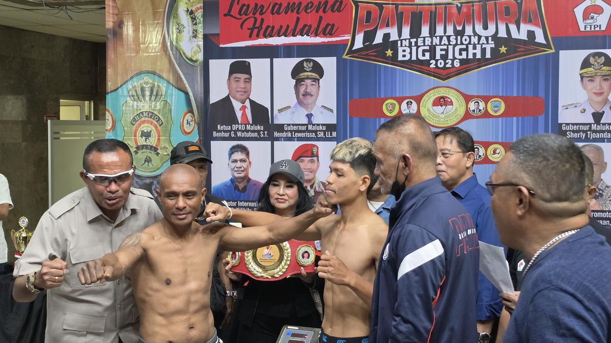 Pattimura International Big Fight 2026 Hadirkan Duel Petinju Indonesia Lawan Thailand