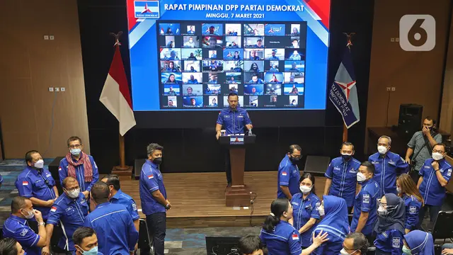 Sikapi KLB, AHY Gelar Rapat Pimpinan