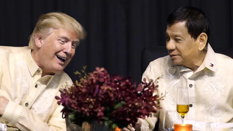 Donald Trump dan Rodrigo Duterte