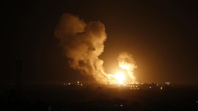 Serangan Udara Israel Gempur Jalur Gaza