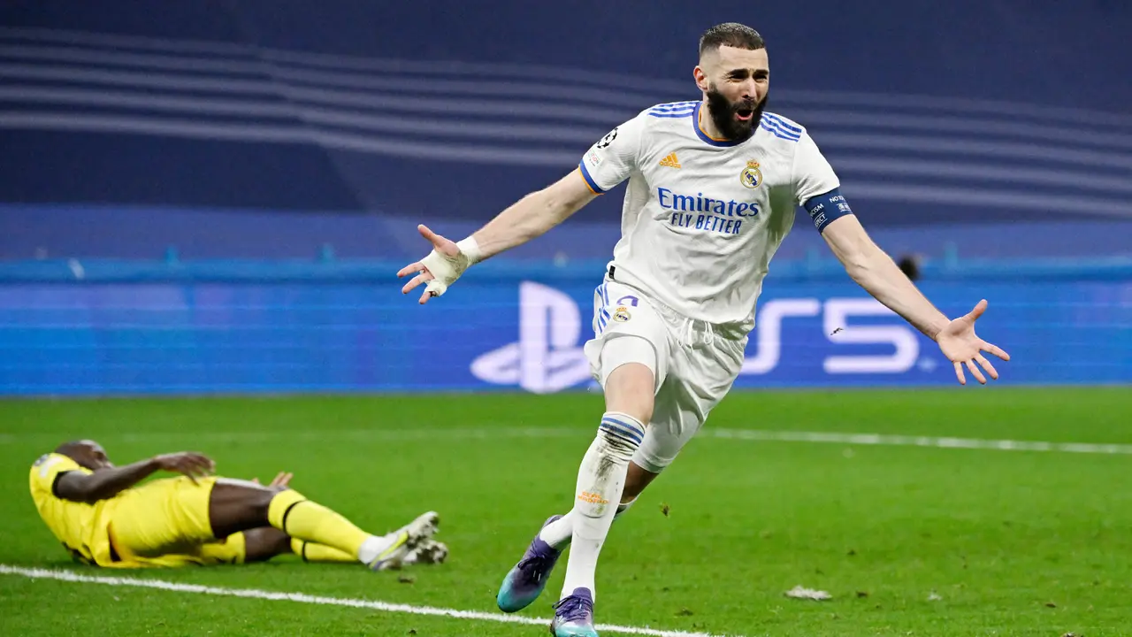 Foto: Karim Benzema Lagi-Lagi Jadi Petaka Bagi Chelsea, Real Madrid Genggam Tiket Semifinal Liga Champions