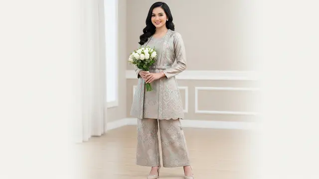 Model Baju Bridesmaid Cardigan Modern/ Ilustrasi AI