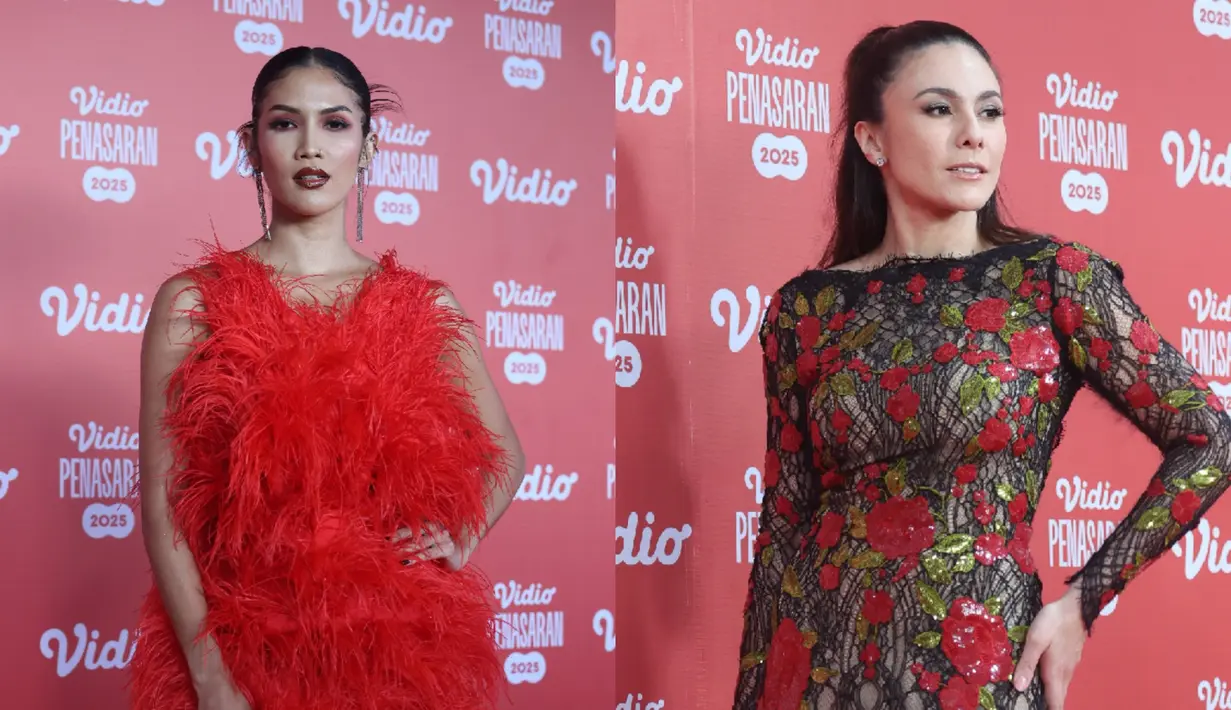 Gelaran Vidio Penasaran 2025 hadirkan pesona para sineas perempuan dalam balutan busana serba merah. Intip potretnya dari Aulia Sarah, Tatjana Saphira, hingga Wulan Guritno