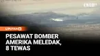 Sebuah pesawat pengebom strategis B-52 Stratofortress milik Angkatan Udara Amerika Serikat jatuh sesaat setelah lepas landas dari Pangkalan Udara Edwards, California Selatan, Senin pagi waktu setempat. Seluruh delapan awak yang berada di dalam pesawa...