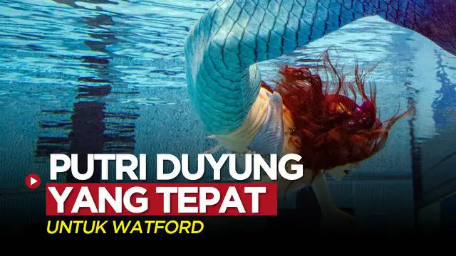 Berita video Liga Inggris kali ini soal Roy Hodgson yang mengandaikan dirinya seperti putri duyung yang tepat untuk Watford.