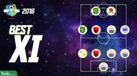 Cover Best IX Liga 1 2018 (Bola.com/Adreanus Titus)