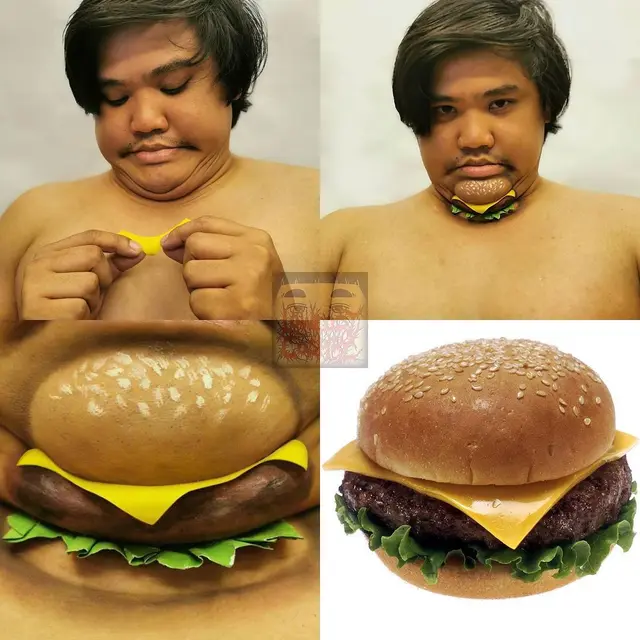 6 Cosplay Low Budget Pakai Junk Food Ini Kocak