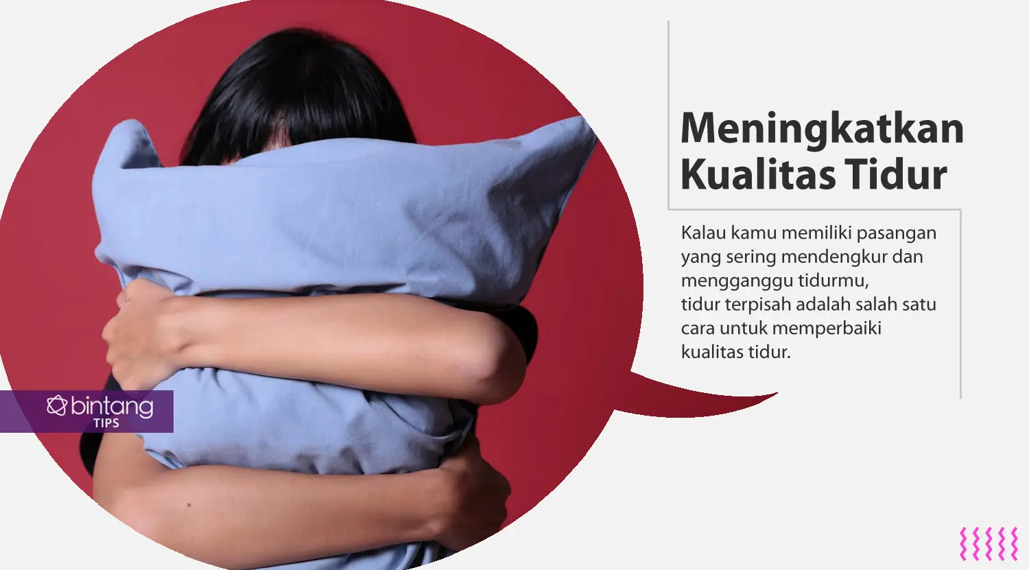 Ini jadinya kalau kamu nggak tidur seranjang dengan pasangan. (Foto: Deki Prayoga, Digital Imaging: Nurman Abdul Hakim/Bintang.com)