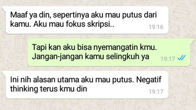 6 Chat Permintaan Maaf saat Minta Putus Ini Bikin Baper