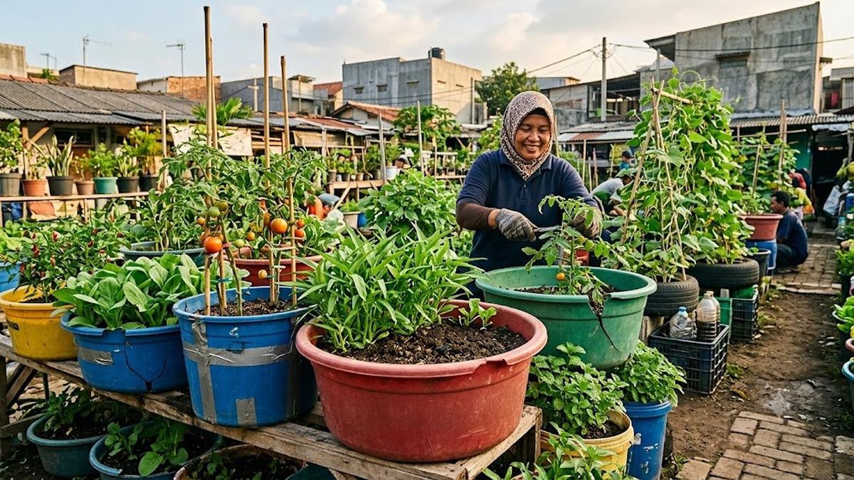 Ember Retak Jangan Dibuang, Ini 10 Ide Pemanfaatannya agar Halaman Lebih Rapi dan Produktif