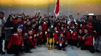 Indonesia sukses&nbsp;menjadi negara dengan torehan medali terbanyak dalam Kejuaraan Pencak Silat Dunia atau19th World Pencak Silat Championship yang berlangsung di Melaka International Trade Centre, Malaysia pada 25&ndash;31 Juli 2022. (Dok. Tim Media Prabowo Subianto).