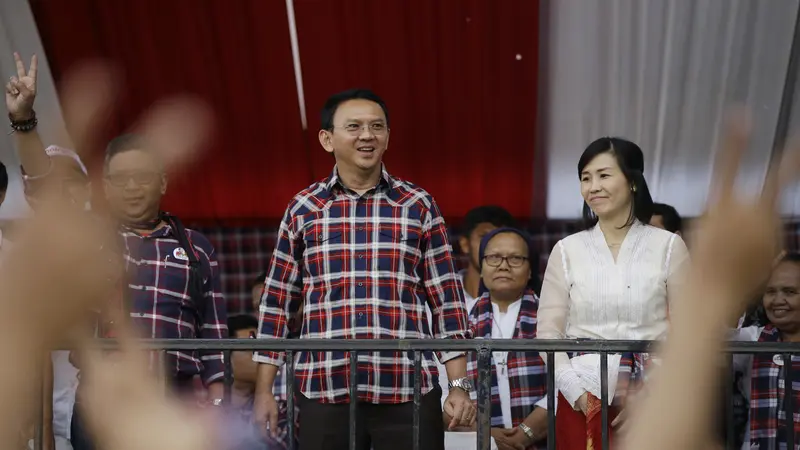 Basuki Tjahaja Purnama (Ahok) dan Veronica Tan