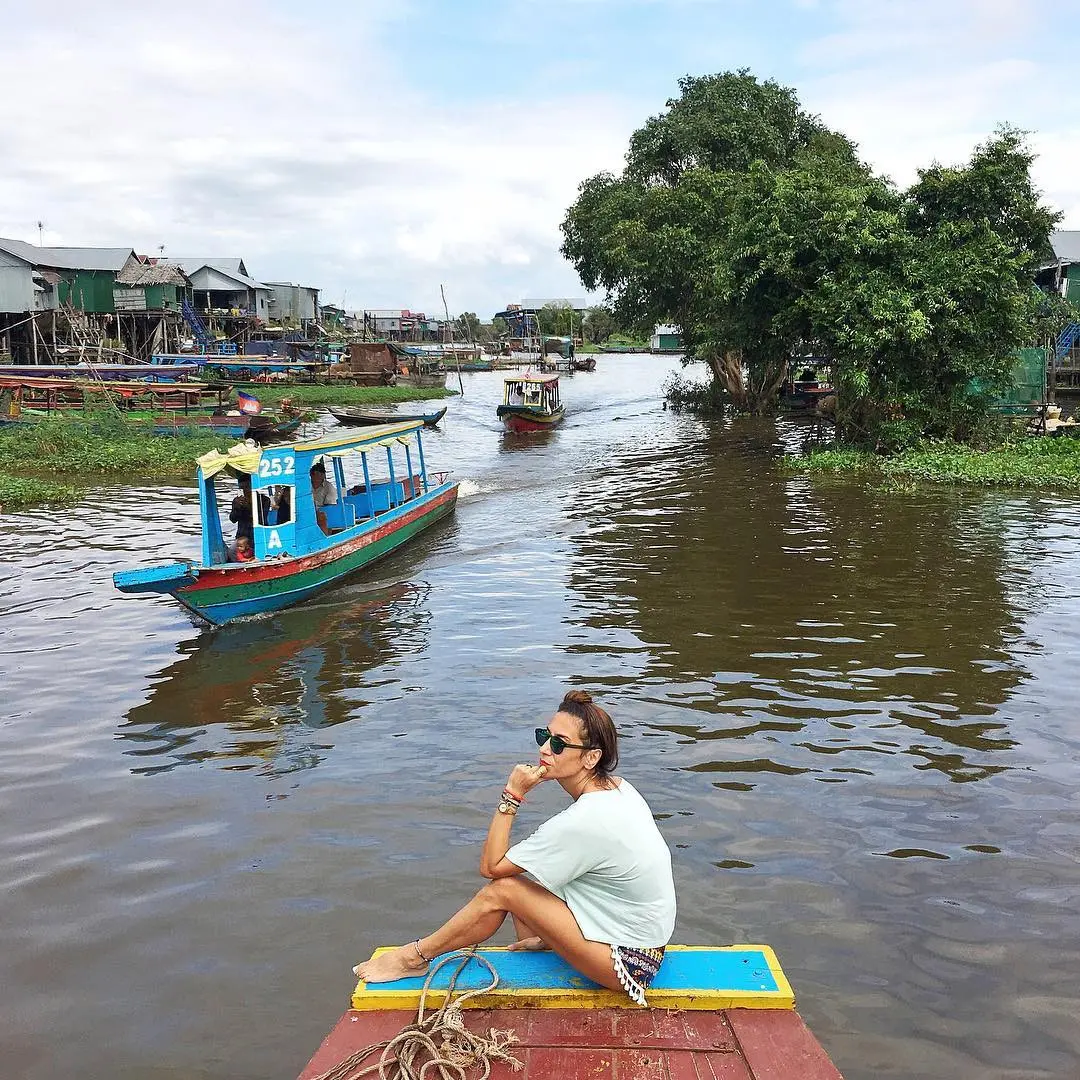 Tonle Sap, Kamboja. (Sumber Foto: anlamarama/Instagram)