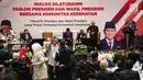 Suasana acara Dialog Silaturahmi Paslon Presiden dan Wakil Presiden bersama Komunitas  Kesehatan di Jakarta, Kamis (28/2). Dialog Silaturahmi mengusung tema ‘Memilih Presiden dan Wakil Presiden yang peduli terhadap kesehatan’. (Liputan6.com/Faizal Fanani)