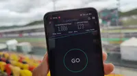 Hasil pengujian Oppo Reno7 Z 5G di Sirkuit Mandalika, tempat ajang MotoGP 2022 (Dok. Oppo Indonesia)