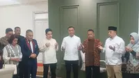 Bakal Calon Gubernur-Bakal Calon Wakil Gubernur (Bacagub-Bacawagub) independen, Dharma Pongrekun-Kun Wardana mendaftarkan diri ke Komisi Pemilihan Umum Daerah (KPUD) Jakarta. (Tim News).