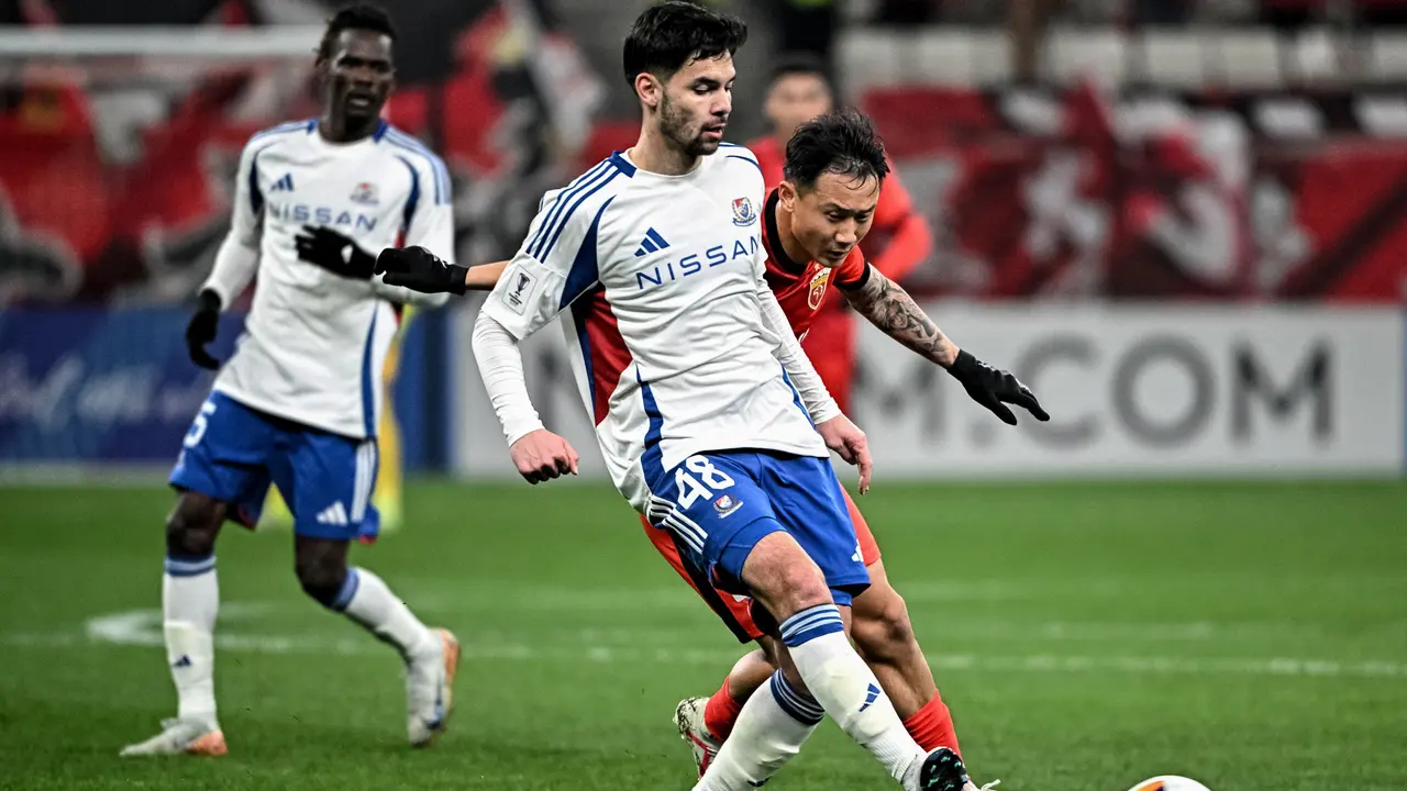 Sandy Walsh - Shanghai Port Vs Yokohama F. Marinos di AFC Champions League Elite 2024/2025