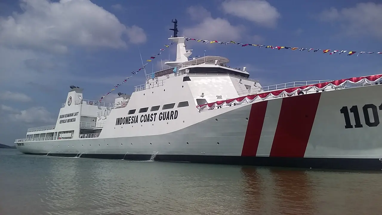 Tanjung Datu Jadi Kapal Patroli Bakamla Terbesar di Indonesia