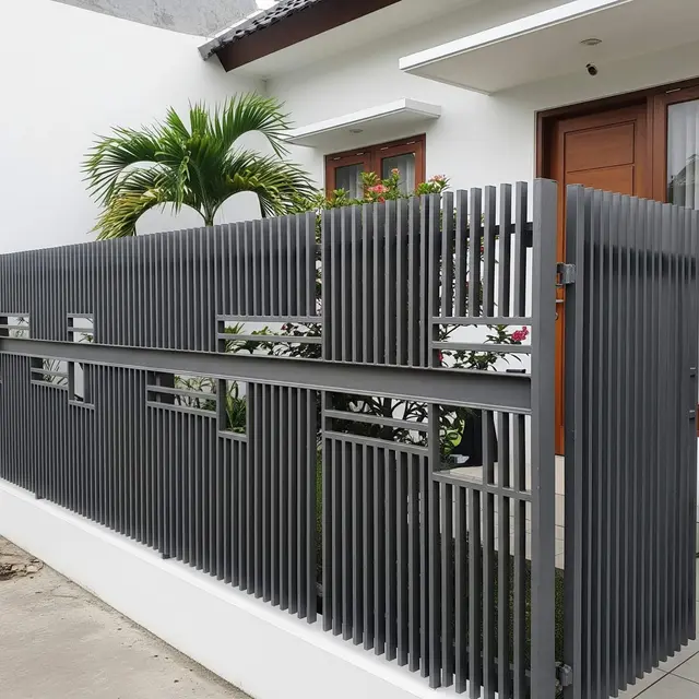 Pagar Baja Ringan untuk Rumah Tipe Kecil