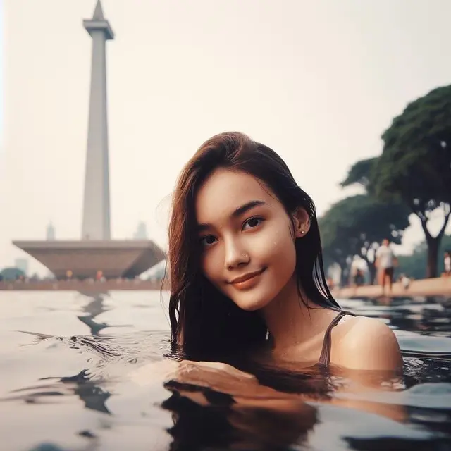 7 Potret Ilustrasi AI Jika Jakarta Tenggelam di Tahun 2030 Ini Bikin Gusar
