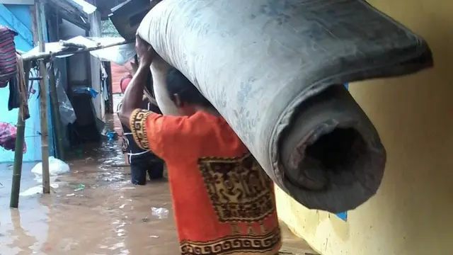 Bogor direndam Banjir (Liputan6.com/Achmad Sudarno)