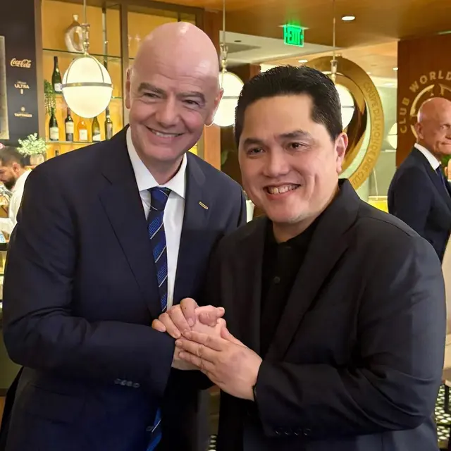 Ketum PSSI dan Presiden FIFA