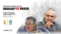 Prediksi Uruguay Vs Brasil (Liputan6.com/Trie yas)