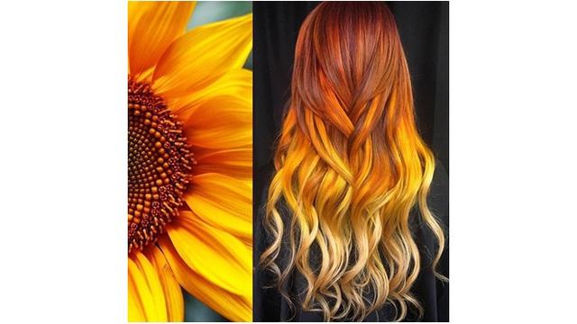 Kreasi Warna Rambut Ursula Goff (sumber: instagram/@uggoff)