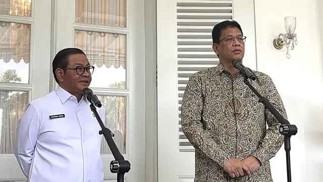 Menteri Keuangan (Menkeu) Purbaya Yudhi Sadewa bertemu dengan Gubernur DKI Jakarta Pramono Anung di Balai Kota DKI Jakarta.