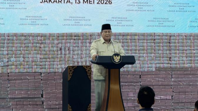 Prabowo Senang Hadiri Penyerahan Uang Sitaan: Tiap Undangan Lihat Rp 10 Triliun
