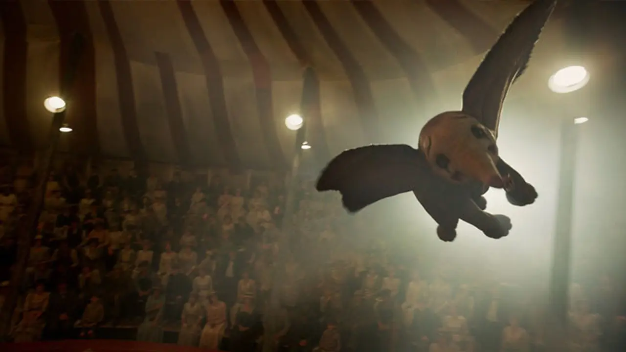 Cuplikan film live action Dumbo (AFP/Disney)