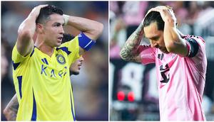 Cristiano Ronaldo dan Lionel Messi sama-sama bernasib apes. Kedua megabintang itu sama-sama tersingkir di Liga Champions klub masing-masing.