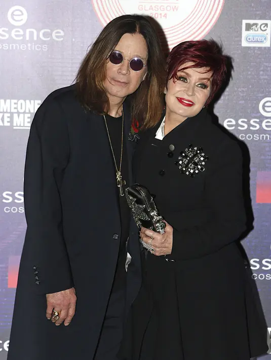 Ozzy Osbourne dan Sharon Osbourne, menikah sejak tahun 1982. (Bintang/EPA)
