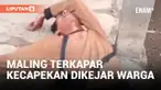 Kelelahan Dikejar Warga, Maling Kotak Amal di Magetan Terkapar di Depan Rumah Penduduk