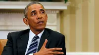 Obama bicara soal insiden penembakan di Orlando kepada media (Reuters)